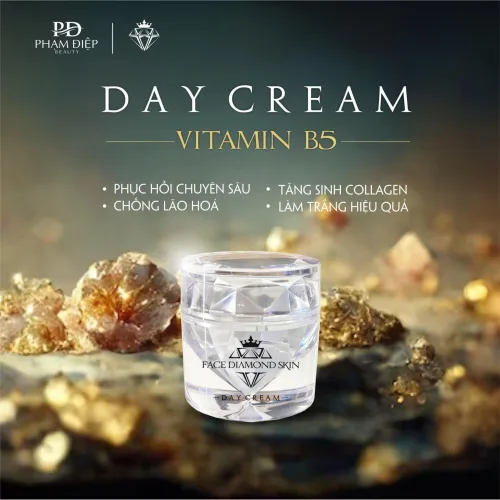 Kem ban ngày Phạm Điệp Beauty Diamond Skin Vitamin B5 Day Cream