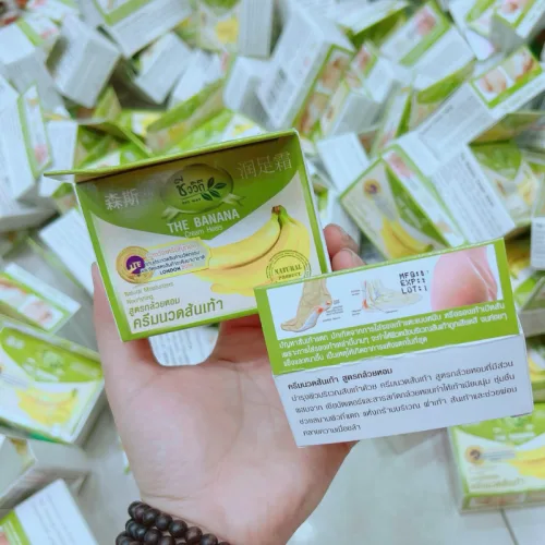 Kem Hỗ Trợ Cải Thiện Nứt Gót Chân Banana 30g - Kem Nứt Gót Chân Banana