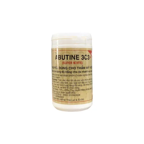 Khám phá Kem Kích Trắng Abutine 3C3 Super White 500g thuộc nhóm abutine 3c3