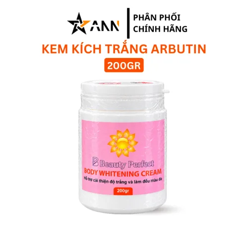 Kem Kích Trắng Hồng 200g Beauty Perfect Body Whitening Cream Việt Nam