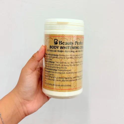 Kem Kích Trắng Dưỡng Sáng Da Beauty Perfect  Body Whitening Cream 500g Phiên Bản Việt Nam