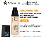 Bảng giá sỉ kem Nền Maybelline New York Fit Me Matte + Poreless 16H SPF22 PA++ 30ml
