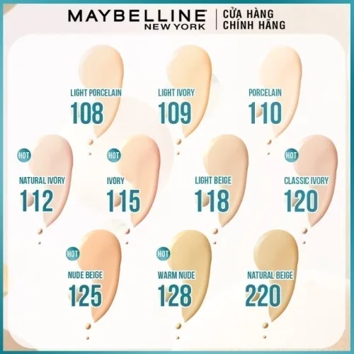 Bảng giá sỉ kem Nền Maybelline New York Fit Me Matte + Poreless 16H SPF22 PA++ 30ml
