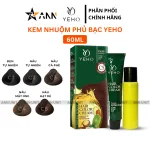 Kem nhuộm phủ bạc Yeho 60 ml, chọn màu C1, C2, C3, C4 hoặc C5