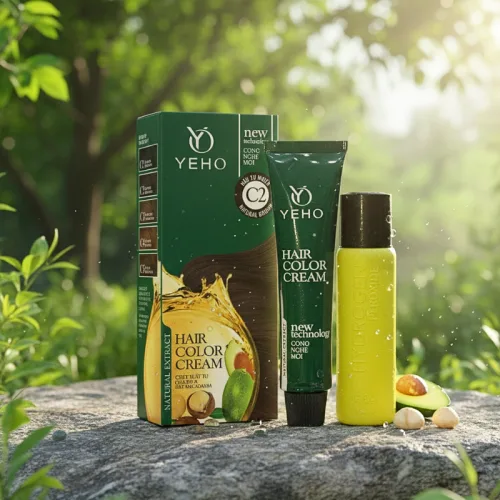 Kem nhuộm phủ bạc Yeho 60 ml, chọn màu C1, C2, C3, C4 hoặc C5