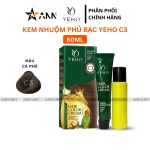 Kem nhuộm phủ bạc Yeho 60 ml, chọn màu C1, C2, C3, C4 hoặc C5