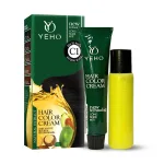 Kem nhuộm phủ bạc Yeho C1 màu đen tự nhiên, 60 ml
