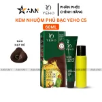 Kem nhuộm Yeho C5 màu nâu hạt dẻ, dung tích 60 ml