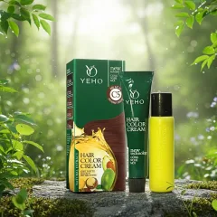 Kem Nhuộm Phủ Bạc Yeho C5 Màu Nâu Hạt Dẻ - Kem Nhuộm Yeho