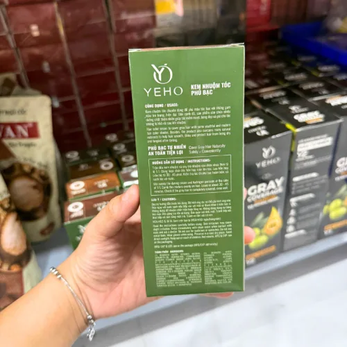 Kem nhuộm Yeho C5 màu nâu hạt dẻ, dung tích 60 ml