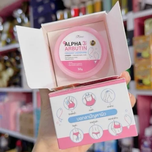 Phân phối kem Thâm Nách Alpha Arbutin 3plus Organic Underarm Cream 30g