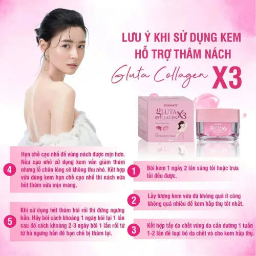 2. Đọc thông tin thành phần trên bao bì — Kem Hỗ Trợ Thâm Nách Gluta