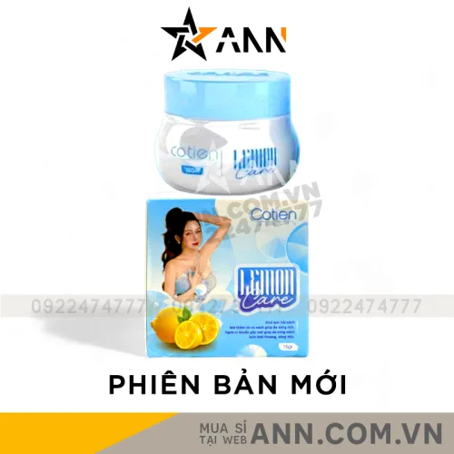 Cotien Beauty Lemon Care kem thâm nách màu xanh, tuýp 15g