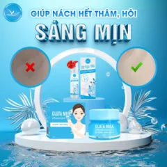Kem Giảm Thâm Nách Gluta Milk Vip White