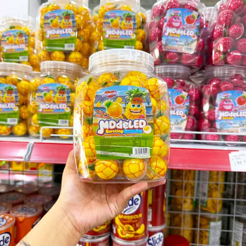Hình ảnh Kẹo Dẻo Sugarsky Bursting Gummies Hương Dứa 600g trong bộ sưu tập Sugarsky