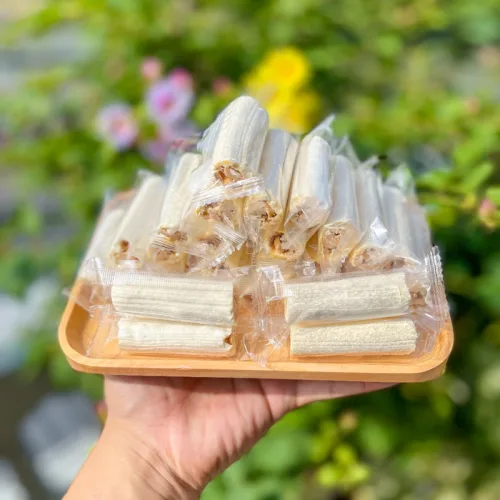 Kẹo Dồi Đậu Phộng Thơm Ngon Túi Zip 300g