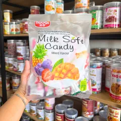 Đánh giá kẹo Mềm Milk Soft Candy Mixed Flavour - Kẹo Dẻo Hương Trái Cây 320g