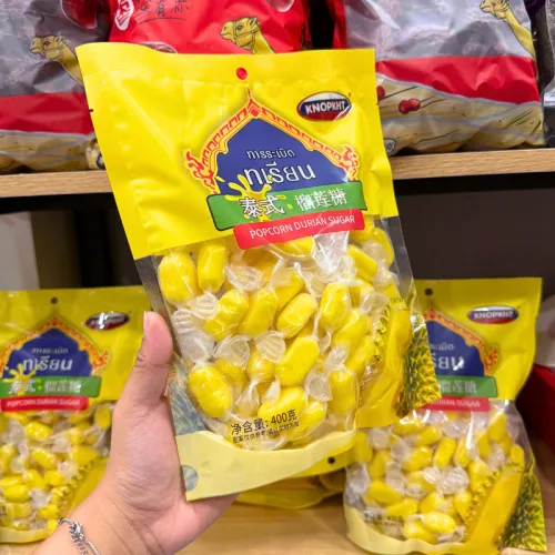 Kẹo Sầu Riêng Thái Nhân Mềm Knopkht 400g