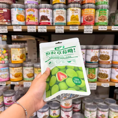 Kẹo Socola Bọc Dâu Tây Thơm Ngon - 4 Vị Socola, Sữa Chua, Hoa Hồng, Matcha 60g