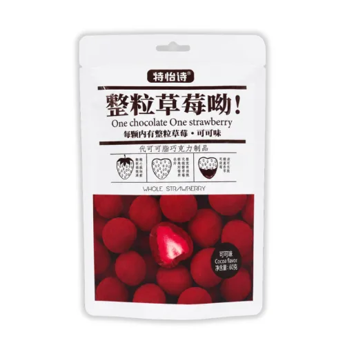 Kẹo Socola Bọc Dâu Tây Thơm Ngon Vị Socola 60g - Bịch Đỏ – một lựa chọn đáng tham khảo trong Kẹo cứng, kẹo dẻo, singum, socola