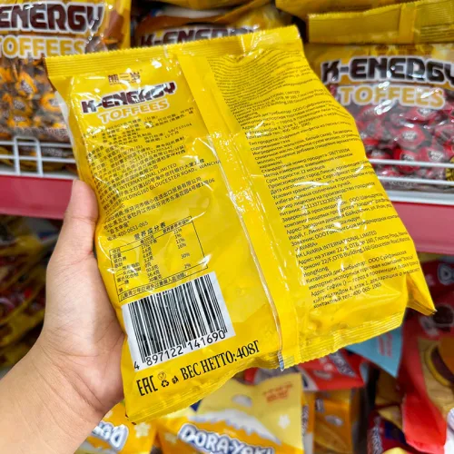 Kẹo Socola Knopkht Toffees Bịch Vàng 408g
