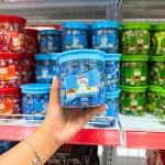 Kẹo Vuông Cube Candy Sugarsky 300g - 3 Màu (Xanh Lá, Xanh Dương, Đỏ)