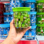 Kẹo Vuông Cube Candy Sugarsky 300g - 3 Màu (Xanh Lá, Xanh Dương, Đỏ)