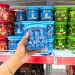Kẹo Vuông Cube Candy Sugarsky 300g - 3 Màu (Xanh Lá, Xanh Dương, Đỏ)