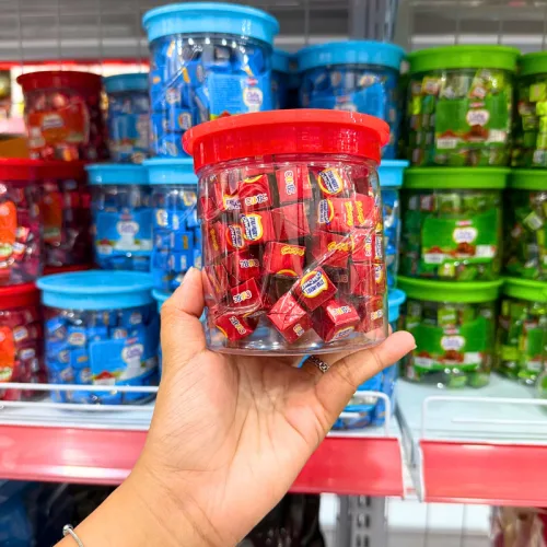 Kẹo Vuông Cube Candy Sugarsky 300g - 3 Màu (Xanh Lá, Xanh Dương, Đỏ)