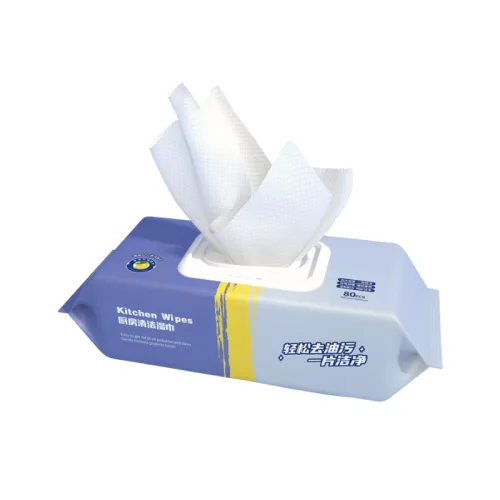 Hình ảnh Khăn Ướt Lau Bếp Đa Năng - Khăn Lau Bàn Bếp Bát Đĩa Đa Năng An Toàn 1 Gói 80 Miếng 30x11x5cm trong bộ sưu tập Khăn giấy, khăn lau nhà, túi đựng rác