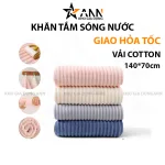 Đánh giá khăn Tắm To Sóng Nước Mềm Mịn Dễ Thấm Nước 70x140cm