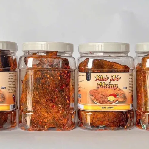 Phân phối khô Bò Miếng Loại Đặc Biệt 500g - Hộp
