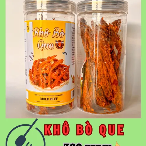 Khô Bò Que Loại Đặc Biệt Dạng Hộp 300g
