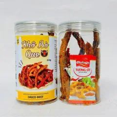 Sỉ khô Bò Que Loại Ngon 250g Hộp