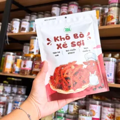 Đánh giá khô Bò Xé Sợi Loại Thượng Hạng Thương Hiệu YOLO Gói 100g
