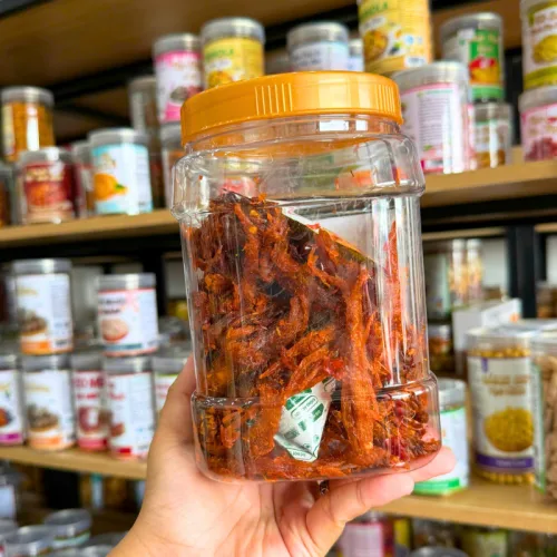 Khô Bò Xé Sợi Hải Nam Thượng Hạng, Hũ Nhựa 500g