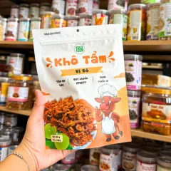 Khô Tẩm Vị Bò YOLO Thơm Ngon - Gói 100g