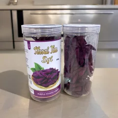 Sỉ khoai Lang Tím Sợi Cộng Giòn 300g