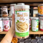Khoai môn sấy sợi cộng giòn Thực phẩm 3 miền xanh 300g hộp PET