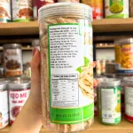 Khoai môn sấy sợi cộng giòn Thực phẩm 3 miền xanh 300g hộp PET