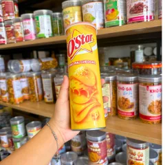 Khoai Tây Lon O'STAR ORION Vị Phô Mai Cheddar 100gr