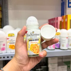 Lăn Khử Mùi Enchanteur Charming 72h 50ml - Lăn Nách Dưỡng Sáng Da Màu Vàng