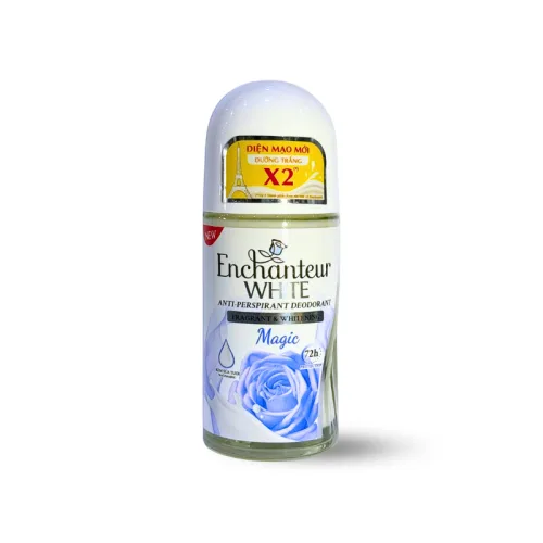 Khám phá Lăn Khử Mùi Enchanteur Magic 72h 50ml - Lăn Nách Dưỡng Sáng Da Màu Xanh Dương thuộc nhóm mỹ phẩm enchanteur