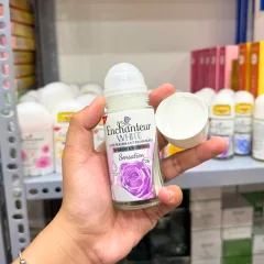 Phân phối lăn Khử Mùi Enchanteur Sensation 72h 50ml - Lăn Nách Dưỡng Sáng Da Màu Tím