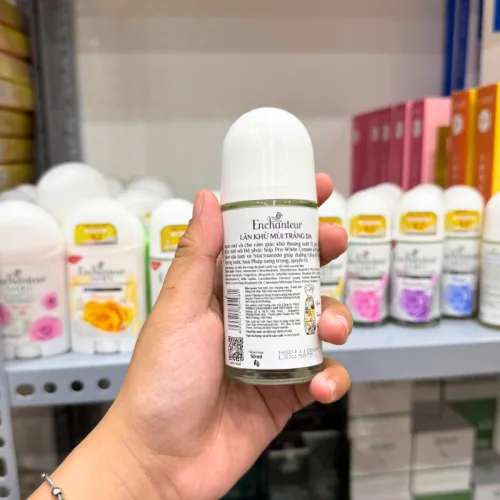 Phân phối lăn Khử Mùi Enchanteur Sensation 72h 50ml - Lăn Nách Dưỡng Sáng Da Màu Tím