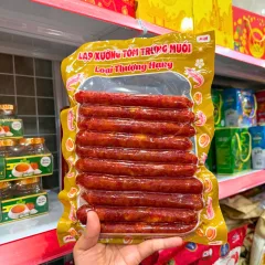 Lạp Xưởng Tôm Trứng Muối Loại Thượng Hạng Thơm Ngon