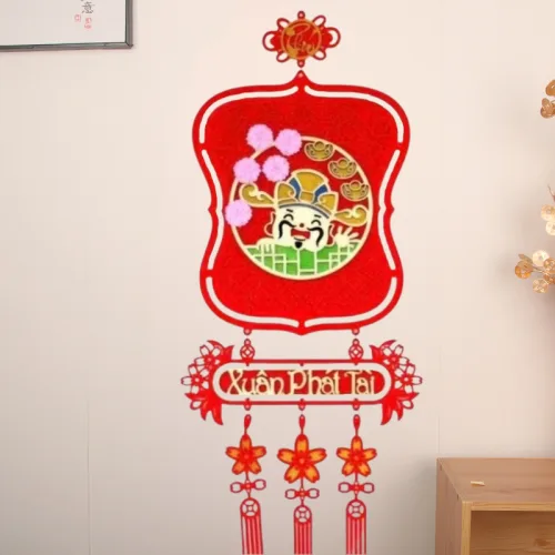 Liễn Treo Tranh 3D Trang Trí Tết