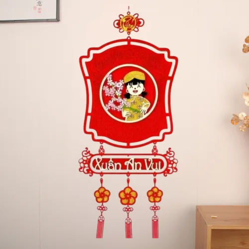 Liễn Treo Tranh 3D Trang Trí Tết