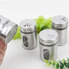 Lọ Đựng Tiêu Inox Nắp Xoay Tiện Dụng