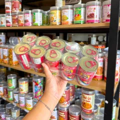 Lốc 10 Lon Cá Mòi Xốt Cà Chua Khui Muỗng Lon Cao - Cá Mồi 3 Cô Gái (155g/Lon)